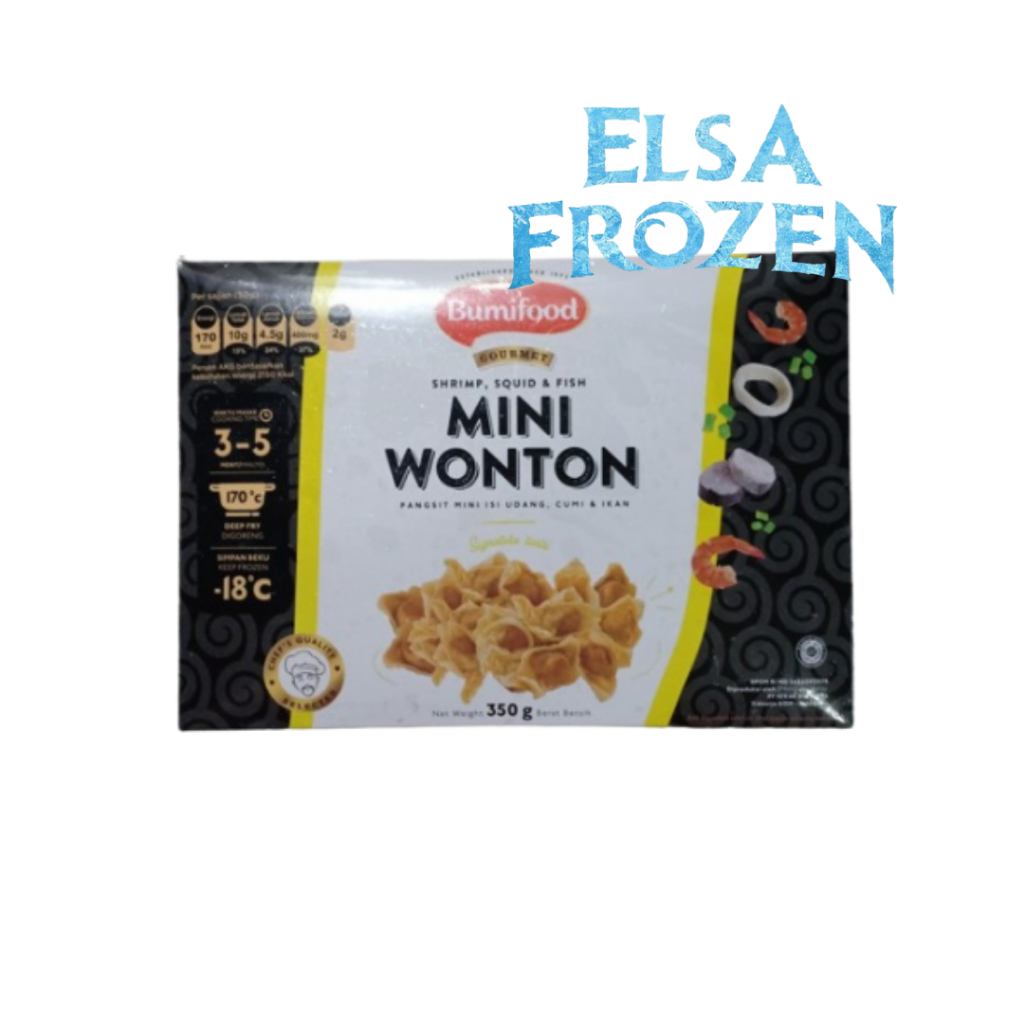 

BUMIFOOD MINI WONTON 350GR BUMI FOOD SIOMAY MINI DIMSUM