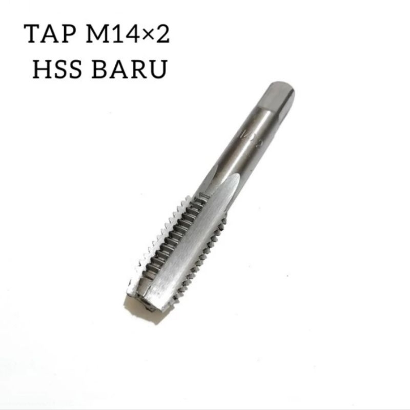 Tap Ulir Drat Baut 19 Kasar. M14 × 2 Hand Tap Tapping m14×2 HSS bukan yamawa osg guhring nachi