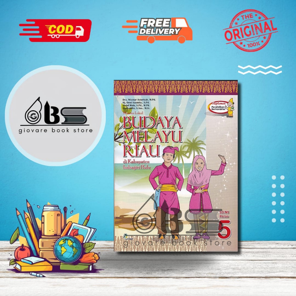 BUKU BUDAYA MELAYU RIAU KELAS 5 INDRAGIRI HULU | BMR INHU KELAS 5 ORIGINAL | BMR INDRAGIRI HULU KELA