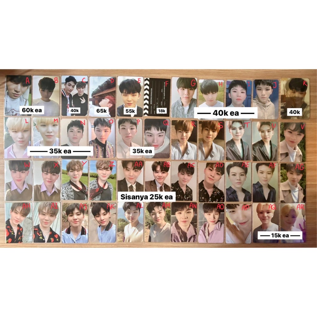 [READY STOCK] OFFICIAL PHOTOCARD PC WOOZI SEVENTEEN ALBUM GOING SEVENTEEN TEEN AGE DIRECTOR CUT TA G