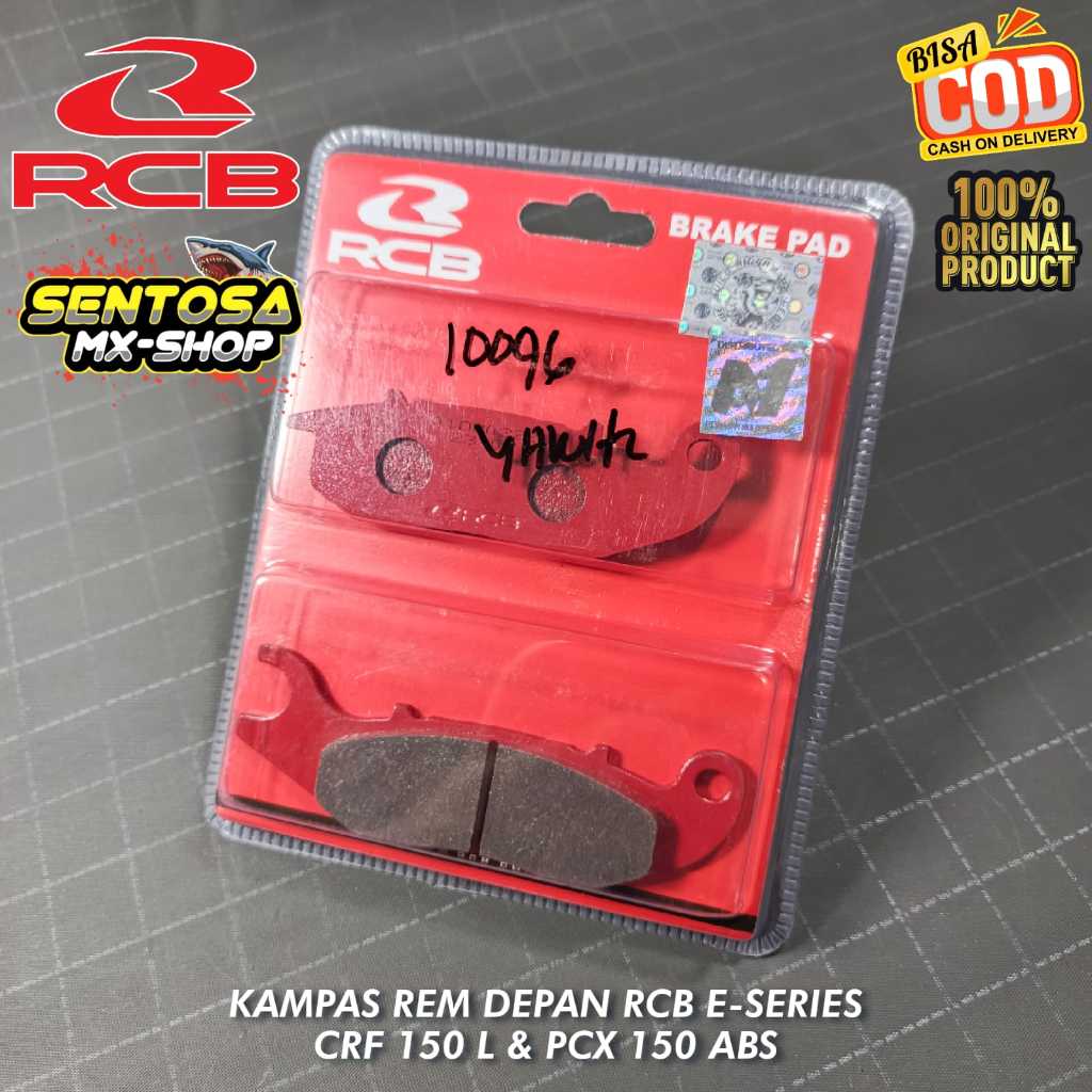[ RCB ORIGINAL ] DISC PAD / KAMPAS REM DEPAN RCB E-SERIES MOTOR CRF150L | PCX 150 ABS