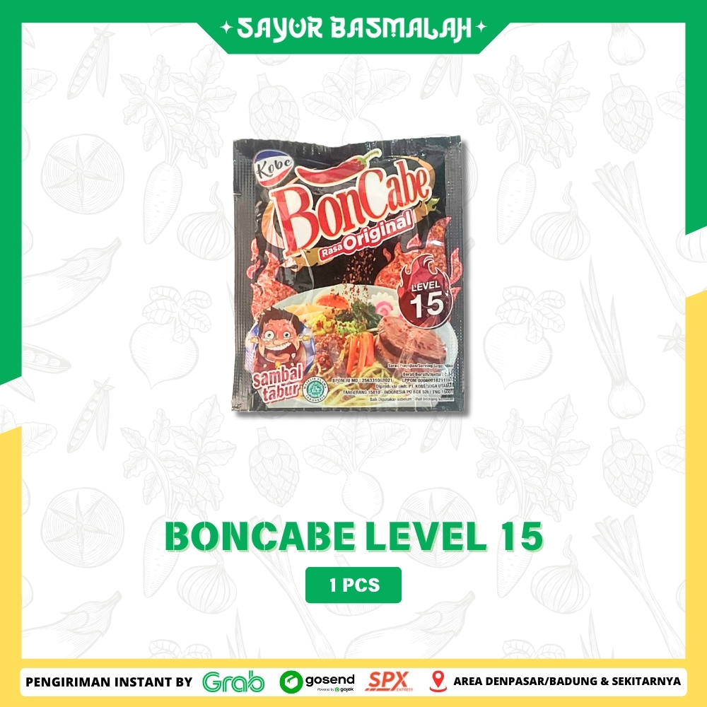 

Boncabe Level 15 1Pcs - Sayur Basmalah