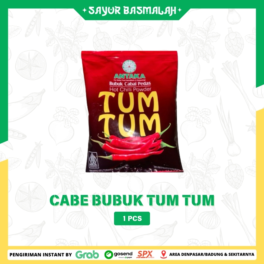 

Cabe Bubuk Tum Tum 1Pcs - Sayur Basmalah