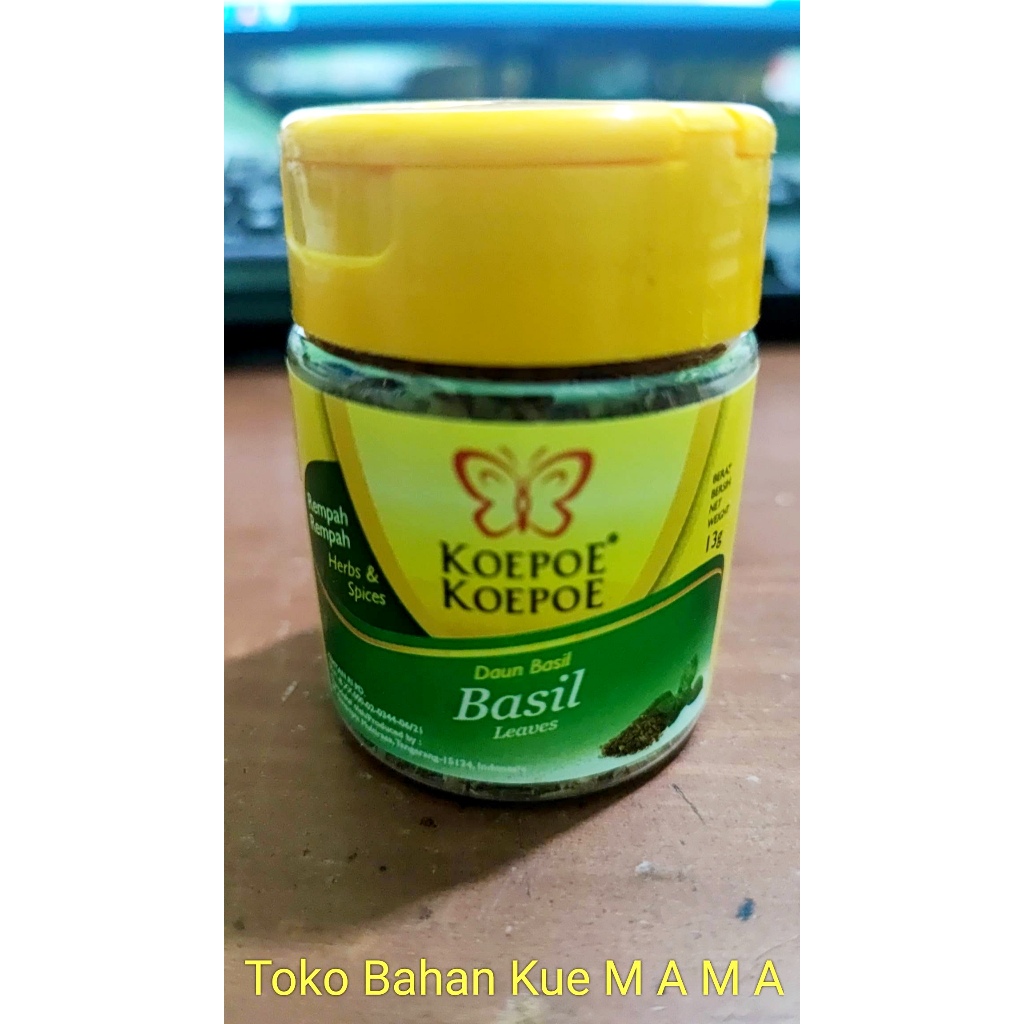 

Rempah Rempah BASIL Kering dari Koepoe Packing Asli Pabrik