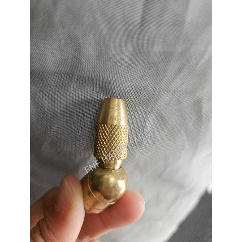 Sparepart Sprayer Nozzle Peluru Kuningan TANIKA Bengkok