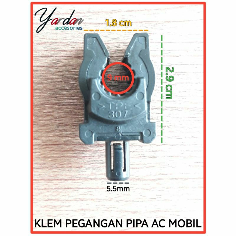 KLEM PEGANGAN PIPA AC MOBIL