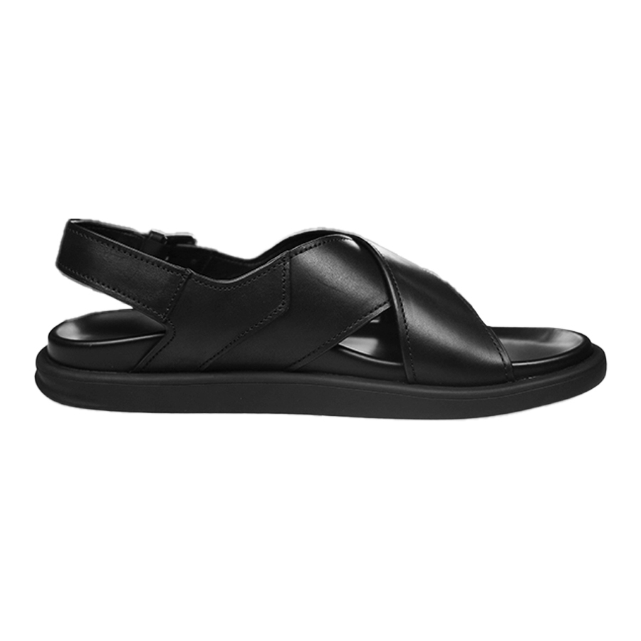 Sandal Casual Pria Andrew Shoes Fleming Black