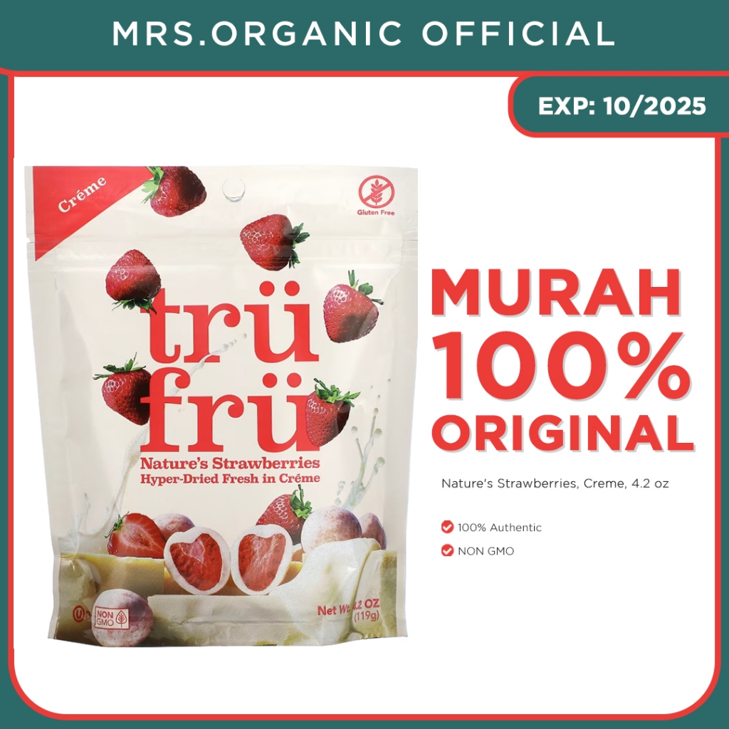 

Trufru Strawberries & Crème 119 Gr