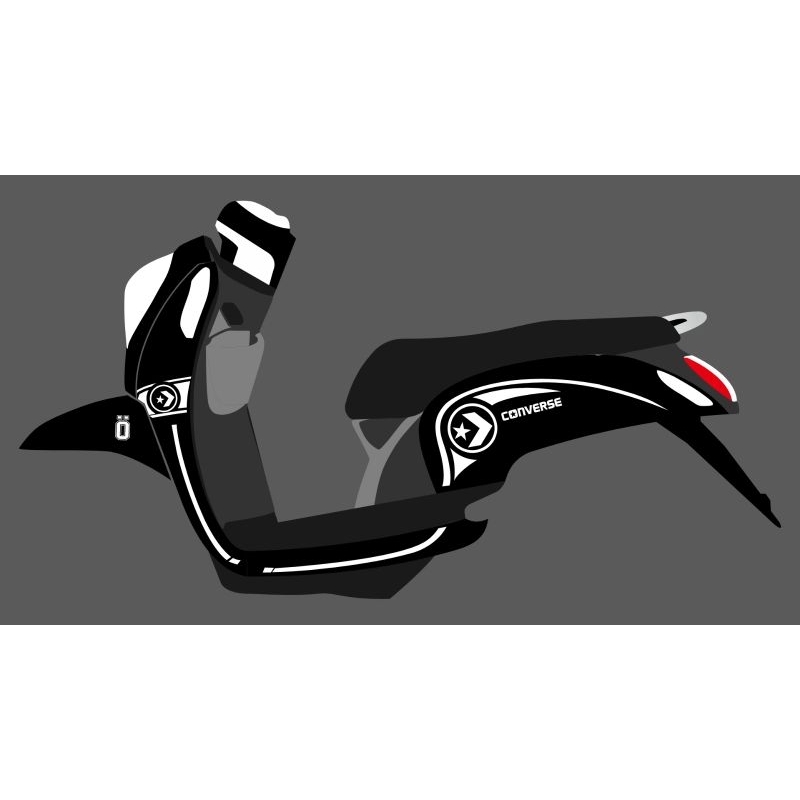 STRIPING TRANSPARAN HONDA SCOOPY NEW 2022 DESAIN CONVERSE