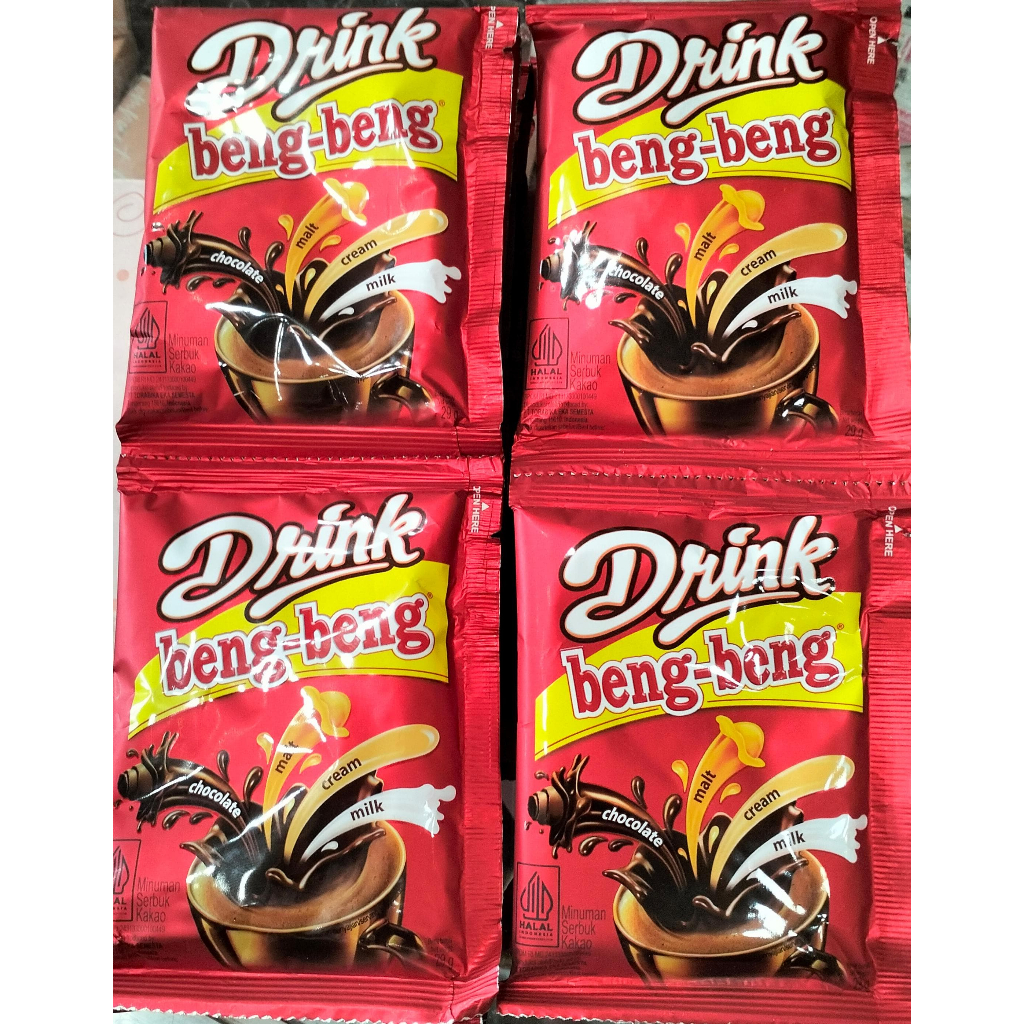 

Beng - Beng Drink Minuman Coklat ( 1 Renteng isi 10 Sashet )