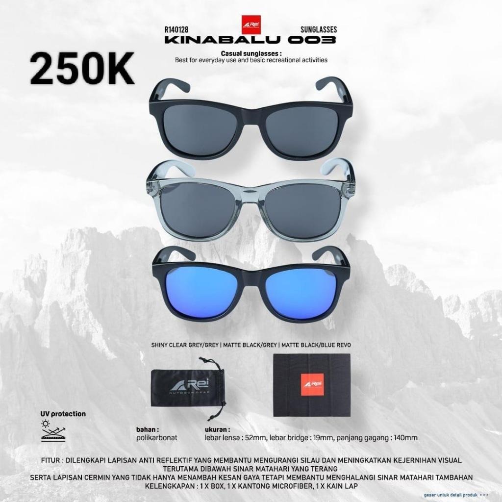 Kacamata / Glasses Kinabalu 003 Arei Outdoorgear