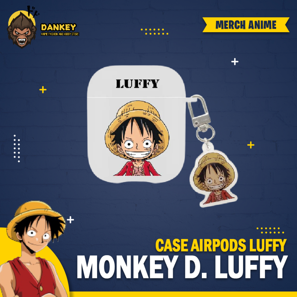 Case Airpods Gen 1 2 Luffy One Piece