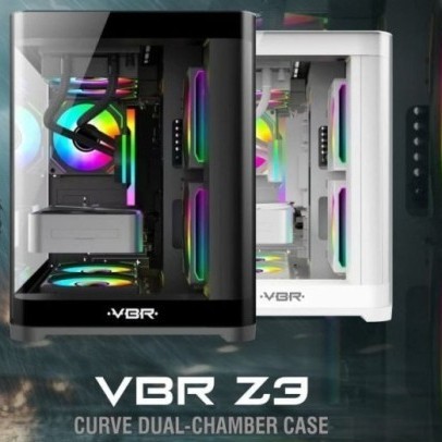 CASE VBR Z-3 M-Atx Modern Curve Dual Chamber design - Casing VBR z3