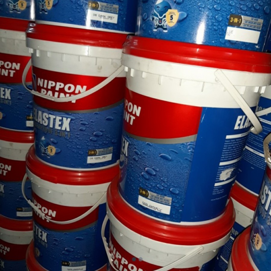 Cat Tembok Anti Bocor/Waterproofing Nippon Paint Elastex(20 Kg)