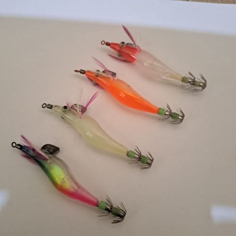 umpan mainan  cumi cumi