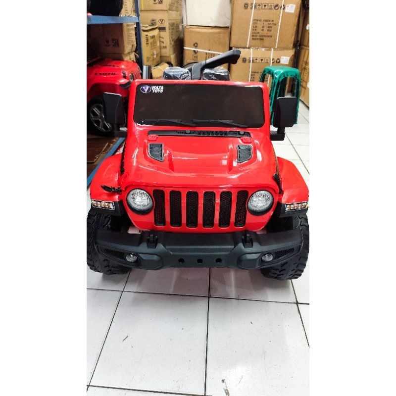 mobil aki jeep comando bab karet, jok kulit 4wd