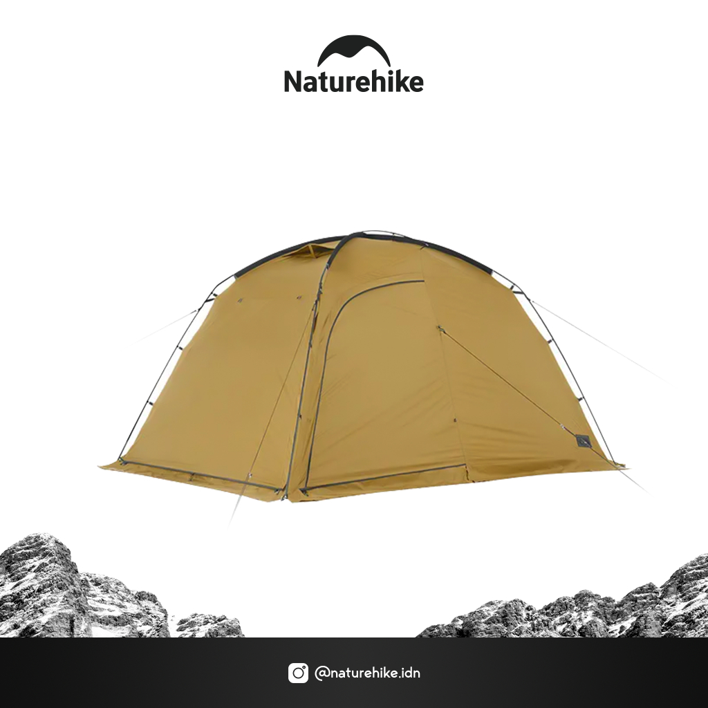 Naturehike Tenda Camping Dune 7.6 Upgrade One Room and One Hall Camping Tent CNH22ZP028