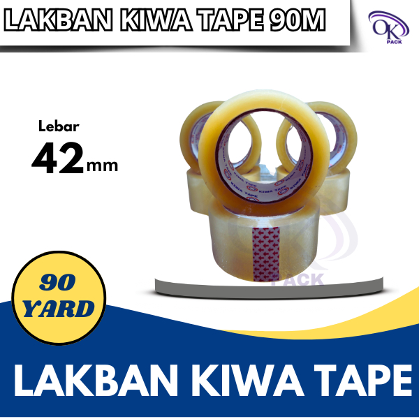 

LAKBAN KIWA TAPE 48MMX90YARD PALING MURAH BERKUALITAS