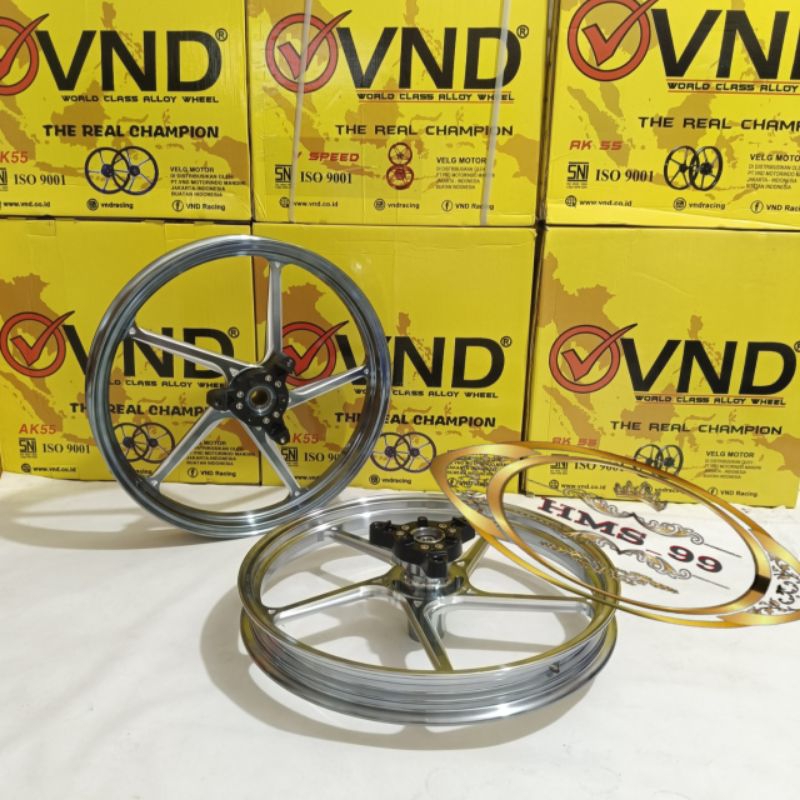 VND VELG AK 55 RING 17 ALL NEW NMAX 155 NMAX OLD / NMAX NEW / NMAX TURBO / NMAX NEO
