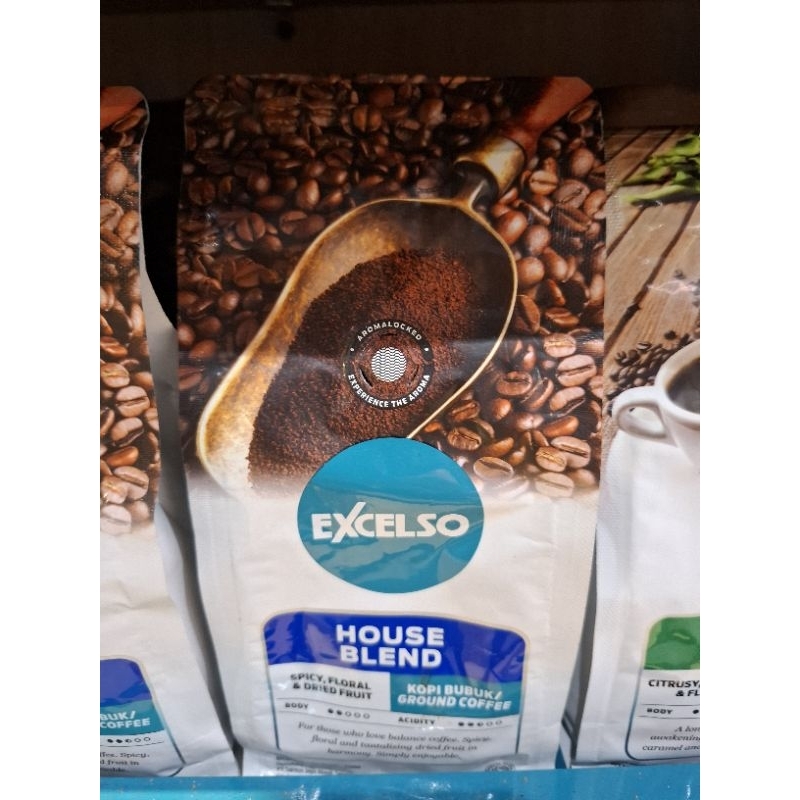 

Excelso House Blend 200gr bubuk 29 april 2025