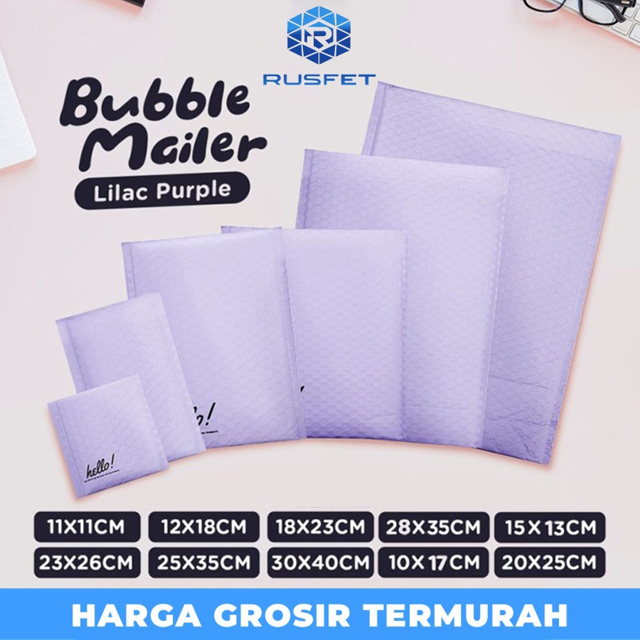 

AMPLOP BUBBLE MURAH | POLYBUBBLE MURAH LIGHT PURPLE VARIAN
