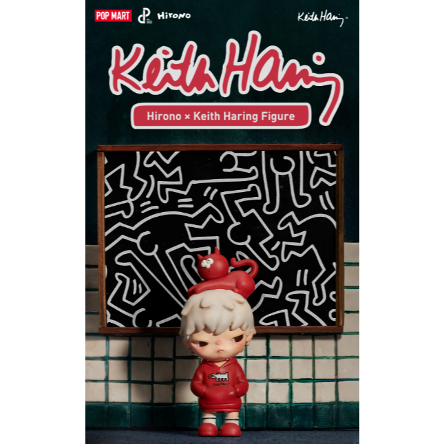 Pop Mart Hirono x Keith Haring Figure