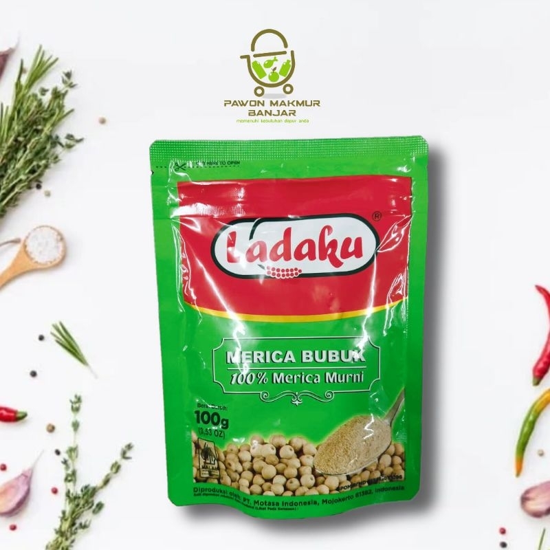 

LADAKU MERICA BUBUK KEMASAN POUCH 100 GR