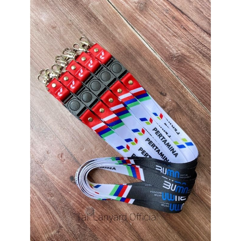 

Tali Id Card / Tali Lanyard Pertamina BUMN