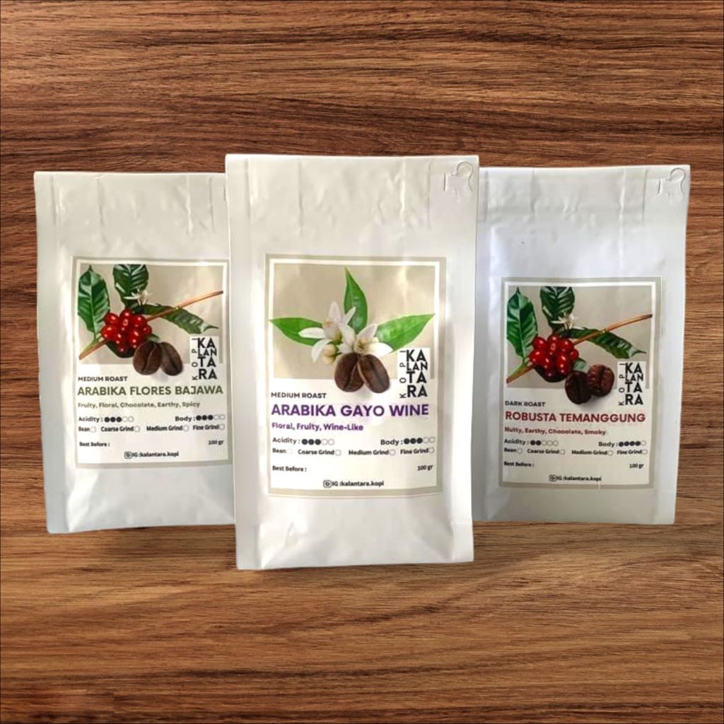 

Kalantara Kopi : Arabika single origin 100gr