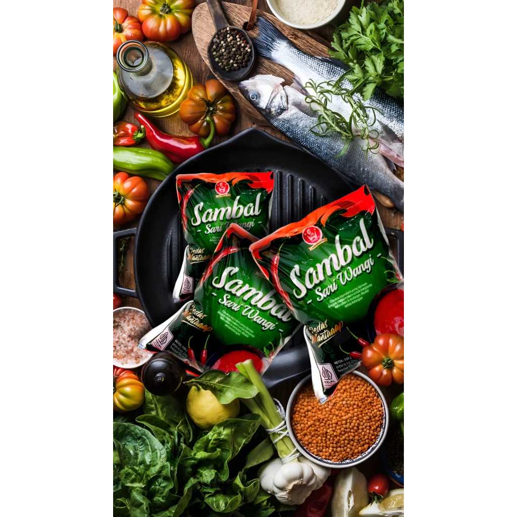 

Saus Sambal SARI WANGI 500GRAM + 10% EXTRA ( 550GRAM)