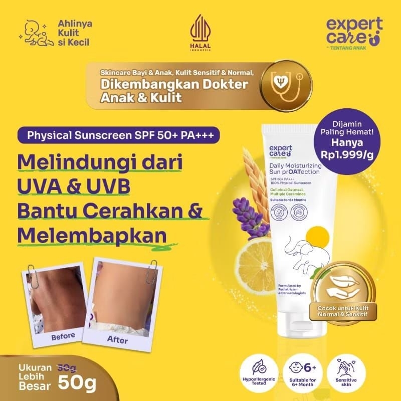Expert Care daily Moisturizing Sun prOATection