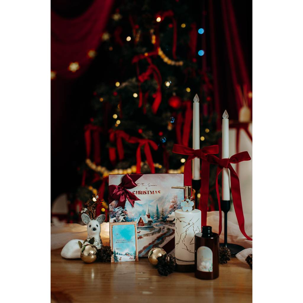 

JOYEUX - Hampers Natal Christmas Hampers New Year Gift Parsel Natal Hampers Tahun Baru Hand Soap Marble Gold