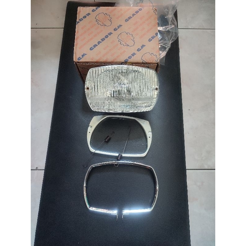 lampu depan siem vespa pts headlamp vespa pts reflektor vespa pts ori siem italia