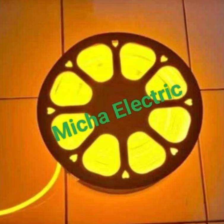 Lampu LED Neon Flexible 220V Outdoor/ LED Neon Flex 220V YELLOW 50mtr Outdoor l