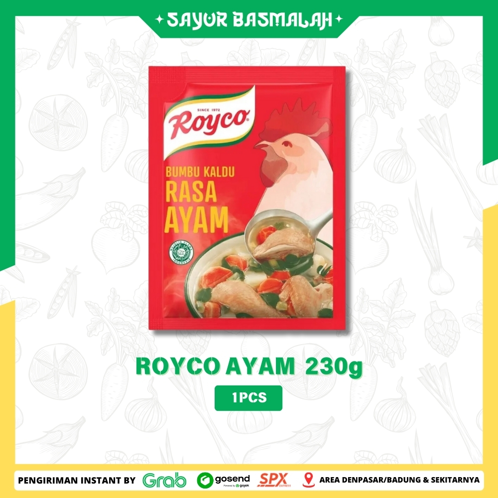 

Royko Ayam 230gr - Sayur Basmalah