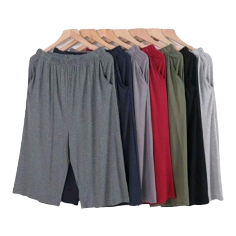 DISKON 3 PCS CELAMIS PENDEK WANITA JUMBO BAHAN KAOS RAYON/CELANA POLOS RUMAHAN SANTAI SELUTUT