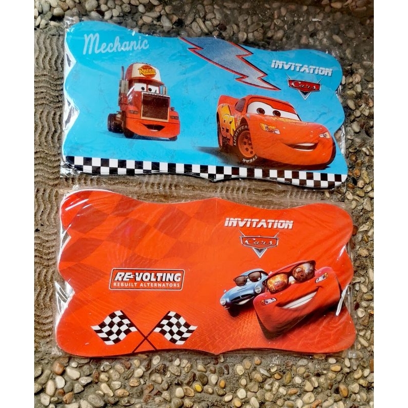 

Kartu Undangan Ulang Tahun Anak Cars