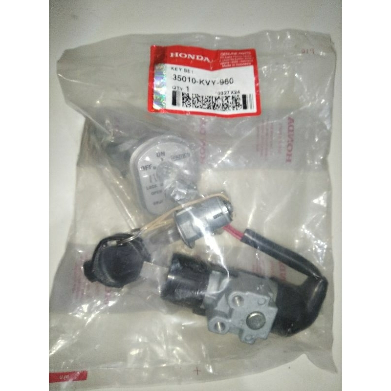 kunci kontak beat karbu assy.35010-KVY-960.oriAHM