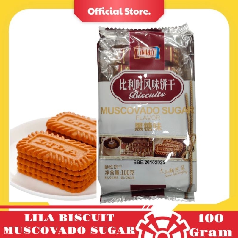 

LILA BISCUITS MUSCOVADO SUGAR