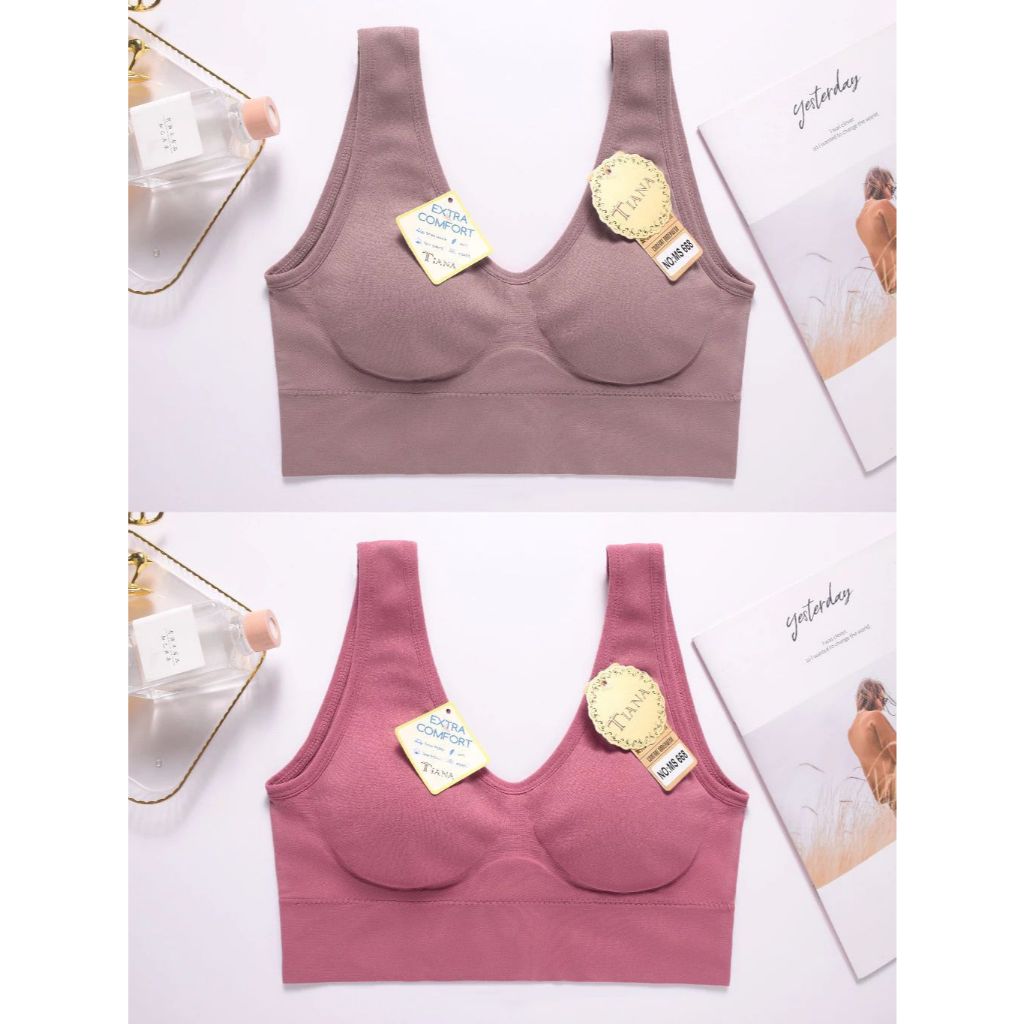 Bra Tiana Seamless Busa Kait 4 Atasan Rajut busa ART 668