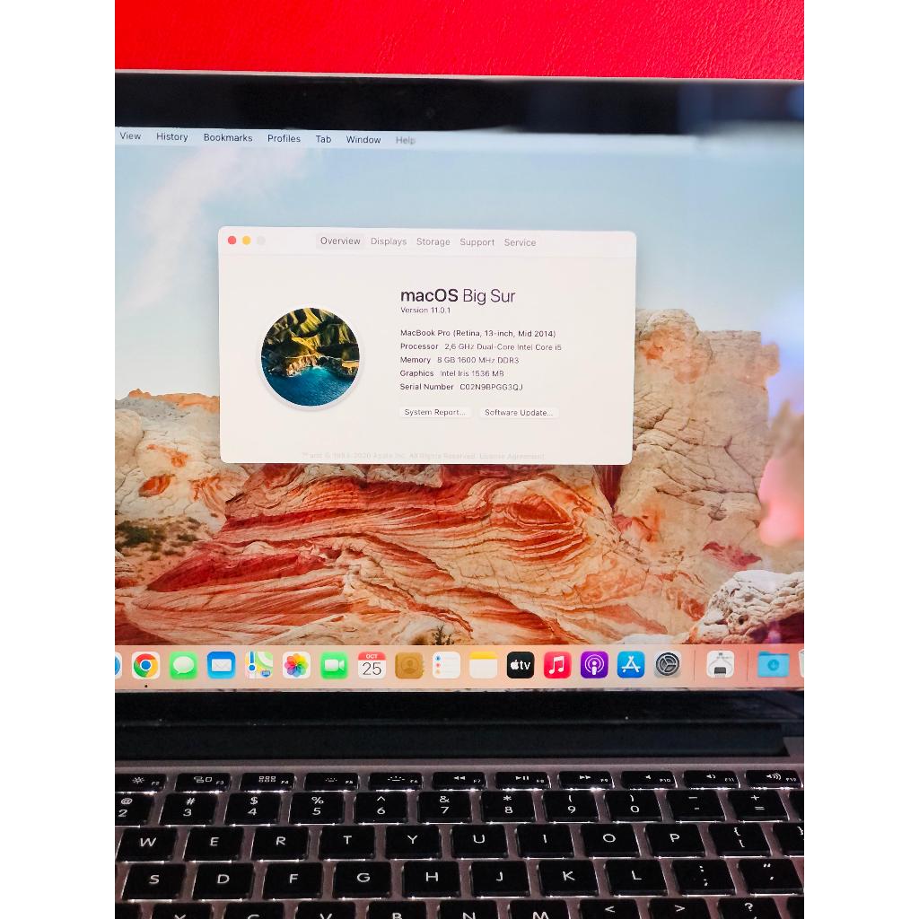 Macbook Pro ( retina, 13 inch, mid 2014)