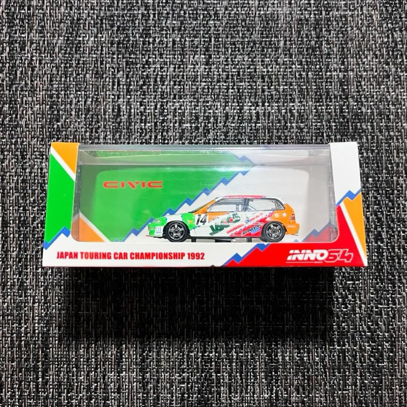 Inno64 Japan Touring Car Championship 1992 Honda Civic EF9 #14 JACCS