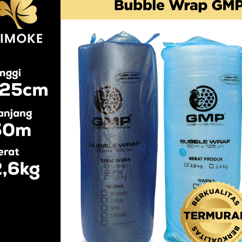 

Langka KIMOKE Bubble Wrap GMP 125 cm x 5 m 23 Kg