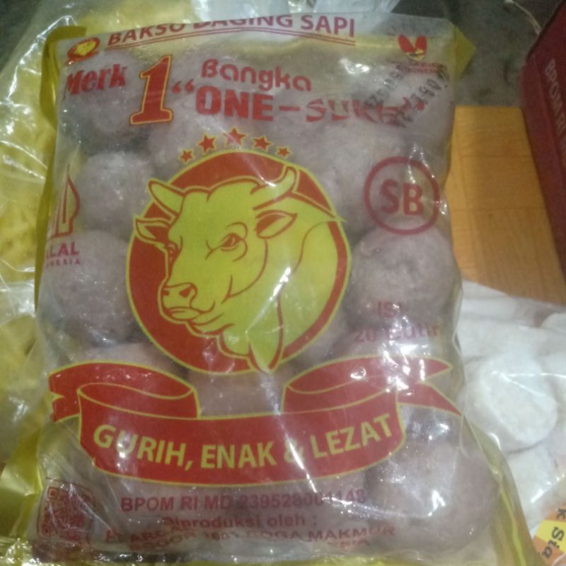 

bakso sapi Bangka isi 20