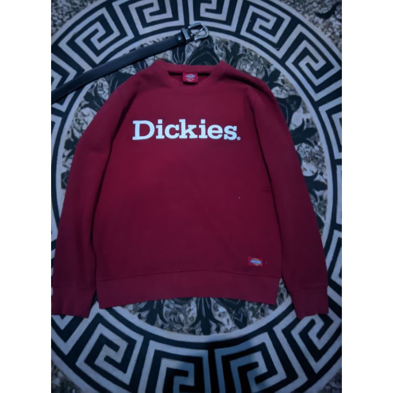 CREWNECK DICKIES MERAH MAROON