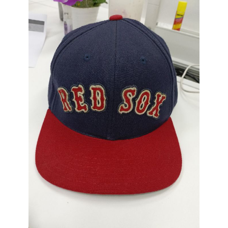 topi boston red sox american needle second preloved