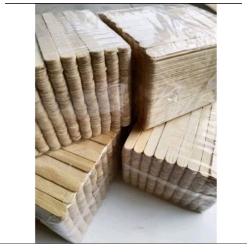 (+-500 PCS) STIK KAYU ES KRIM