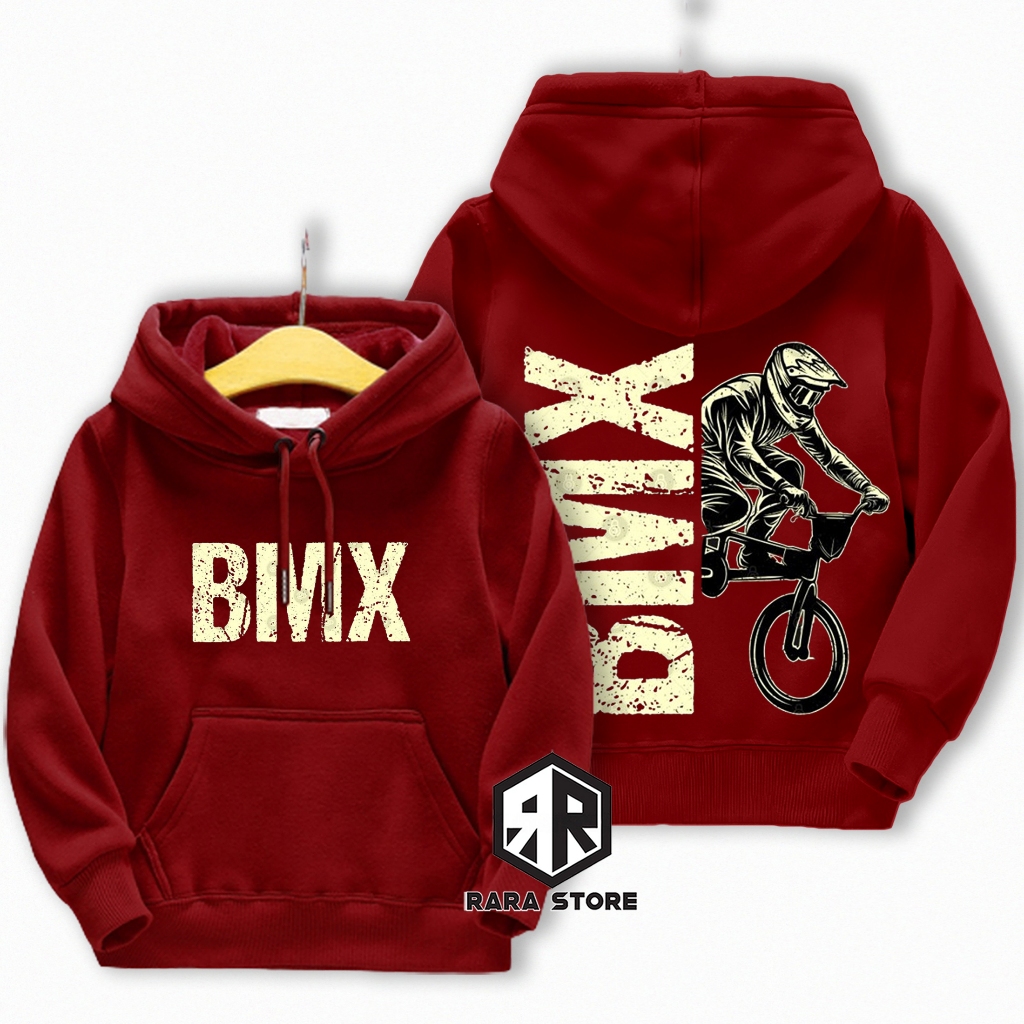Hoodie Anak Laki Laki Perempuan Usia 2 3 4 5 6 7 8 9 10 11 12 13 Tahun/Jaket Anak Sepedah BMX