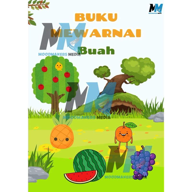 Buku Mewarnai Buah PDF