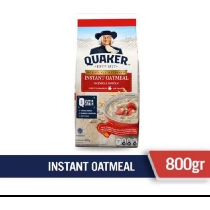 

Quaker Instan Oatmeal @800g